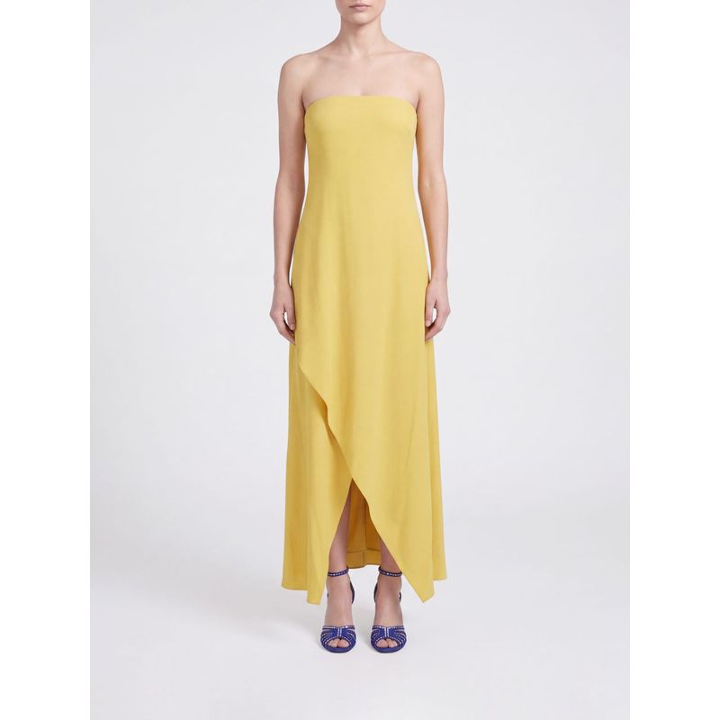Semicouture Dress Woman Yellow